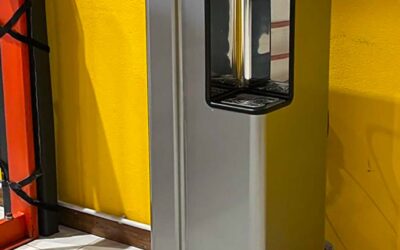 Colonnina Frigogasatore installata a Cavriago (Reggio Emilia)