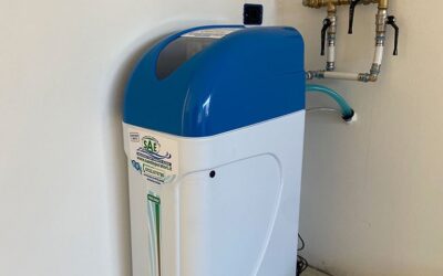 Addolcitore cabinato per acqua di acquedotto installato a Reggio Emilia