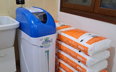 Installazione addolcitore domestico cabinato a Campegine