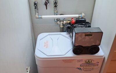 Installazione di un addolcitore cabinato a Poviglio