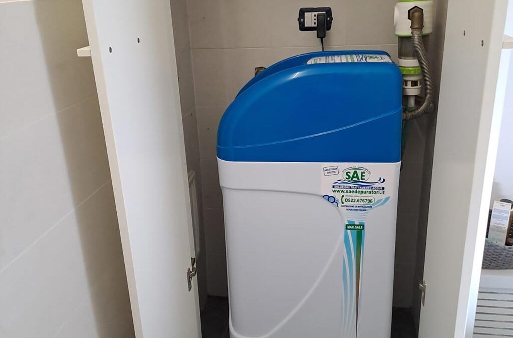 Installazione di un addolcitore per acqua di acquedotto con filtro semi autopulente a Modena