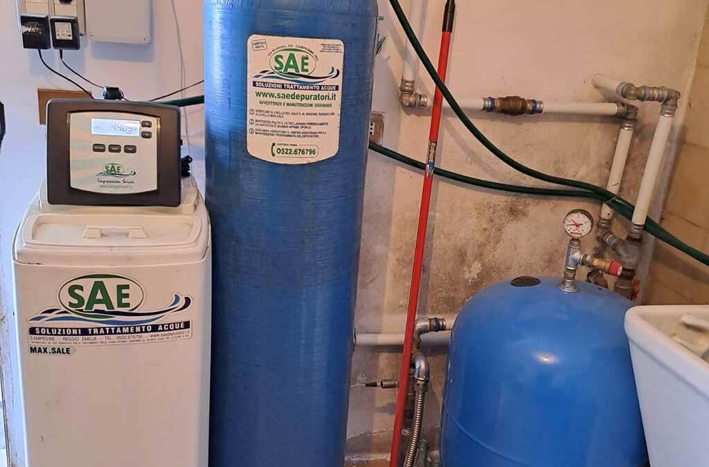 Impianto sistema Duplex per acqua di pozzo a Pomponesco (Mantova)