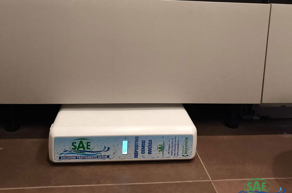 Impianto ad osmosi inversa installato a Modena