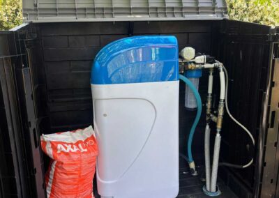 Addolcitore per acqua di acquedotto con filtro manuale a cartuccia | SAE TECNOLOGY