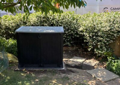 Casetta esterna per addolcitore acqua di acquedotto installato a San Giacomo delle Segnate | SAE TECNOLOGY