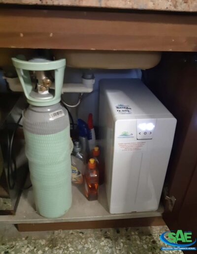 Frigogasatore sottobanco installato a Casale di Parma | SAE DEPURATORI