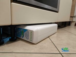 Installazione di un impianto osmosi inversa con miscelatore 3 vie a Parma