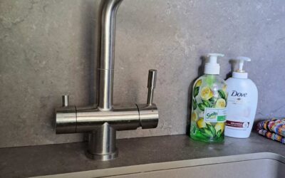 Installazione osmosi inversa con miscelatore a tre vie a Correggio