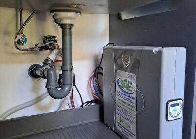 Reinstallazione osmosi inversa per cambio cucina a Correggio | SAE TECNOLOGY