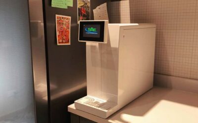 Frigogasatore acqua domestico SAE Oceania Top installato a Sabbioneta (Mantova)